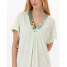 Cotton Nightdress ESTEREL 921 Water green