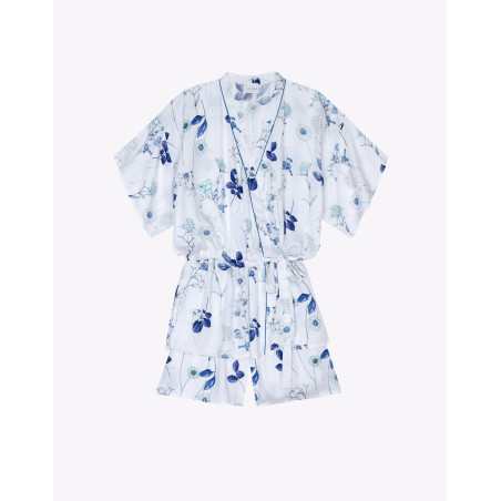 Pyjama short en viscose VALENSOLE 900 Multico | Lingerie le Chat