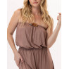 Combishort en viscose RAMATUELLE 900 Sable