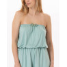 Combishort en viscose RAMATUELLE 900 Vert d\'eau