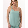 Top en viscose RAMATUELLE 931 Vert d\'eau