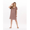 Robe en viscose RAMATUELLE 942 Sable