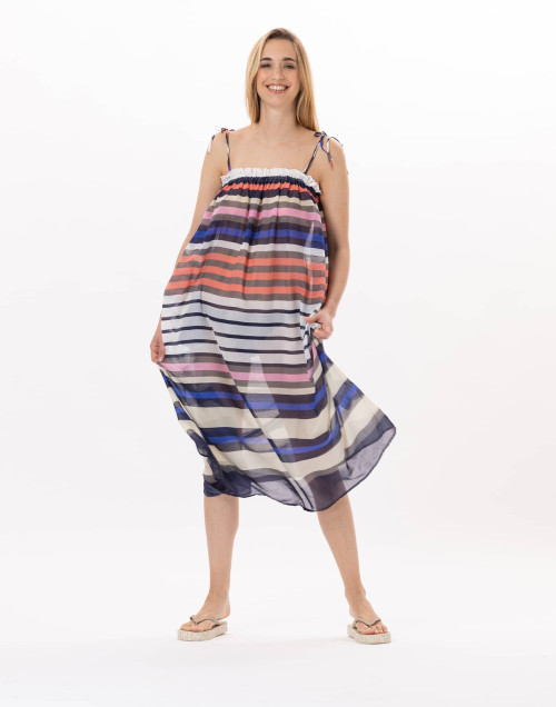 Robe en voile de coton VALLAURIS 941 Multico