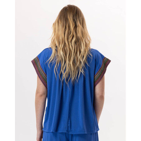 T-Shirt PAMPELONNE 930 Blue | Lingerie le Chat