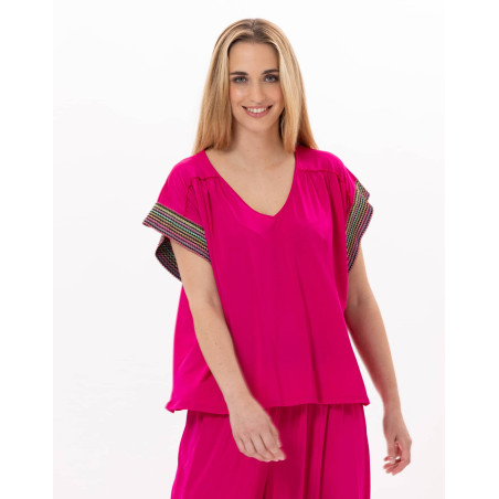 T-Shirt PAMPELONNE 930 Fuchsia | Lingerie le Chat