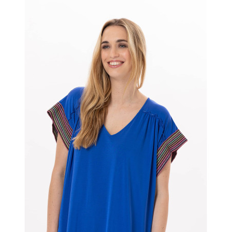Kaftan PAMPELONNE 940 Blue | Lingerie le Chat