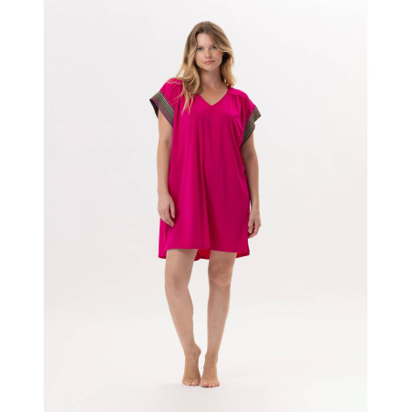 Kaftan en jersey PAMPELONNE 940 Fuchsia | Lingerie le Chat