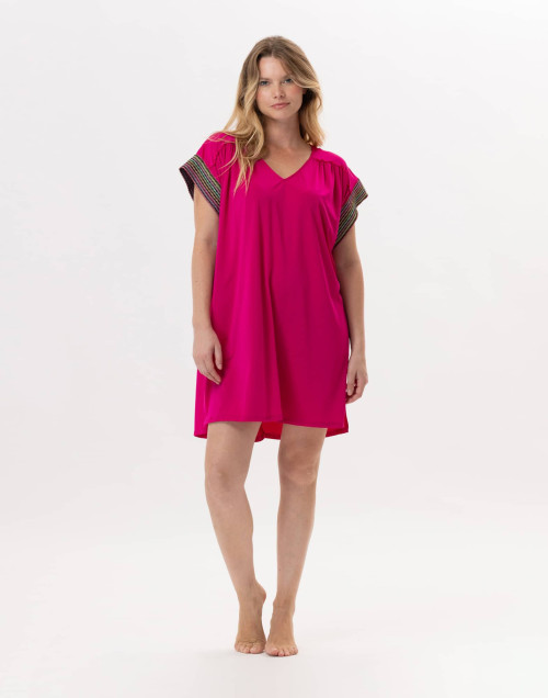 Kaftan en jersey PAMPELONNE 940 Fuchsia | Lingerie le Chat