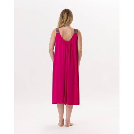 Robe en jersey PAMPELONNE 941 Fuchsia | Lingerie le Chat