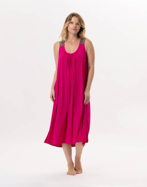 Robe en jersey PAMPELONNE 941 Fuchsia | Lingerie le Chat