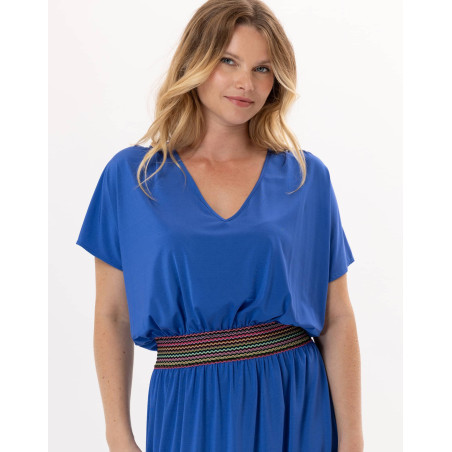 Dress PAMPELONNE 942 Blue | Lingerie le Chat