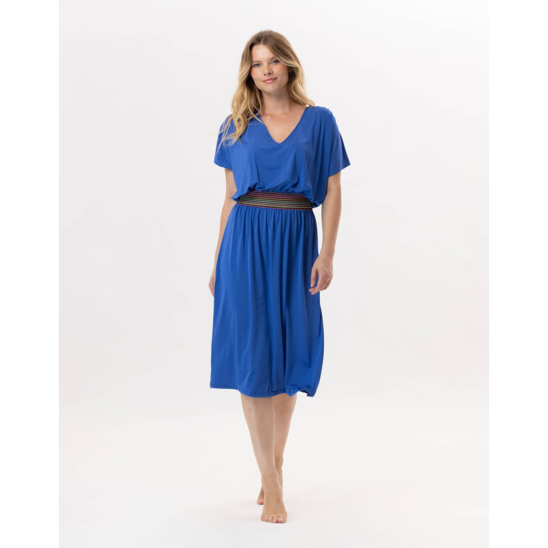 Dress PAMPELONNE 942 Blue | Lingerie le Chat