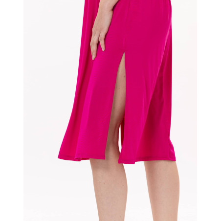 Robe en jersey PAMPELONNE 942 Fuchsia | Lingerie le Chat