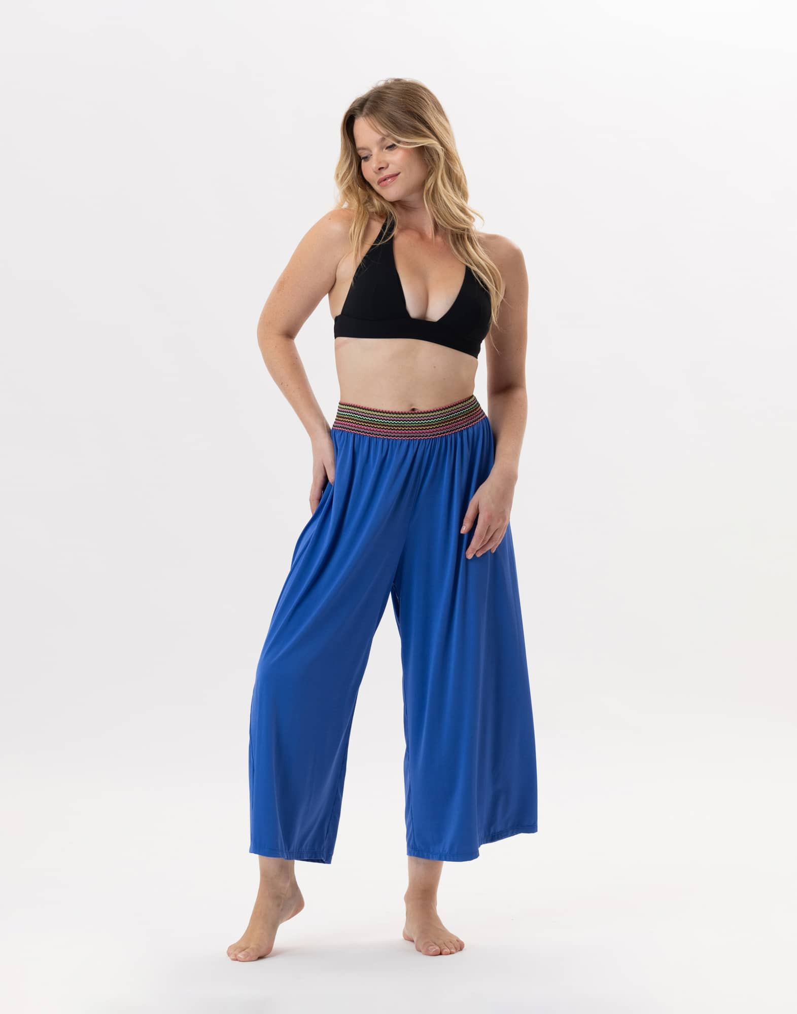 Trousers PAMPELONNE 980 Blue | Lingerie le Chat
