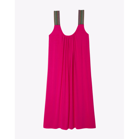 Robe en jersey PAMPELONNE 941 Fuchsia | Lingerie le Chat