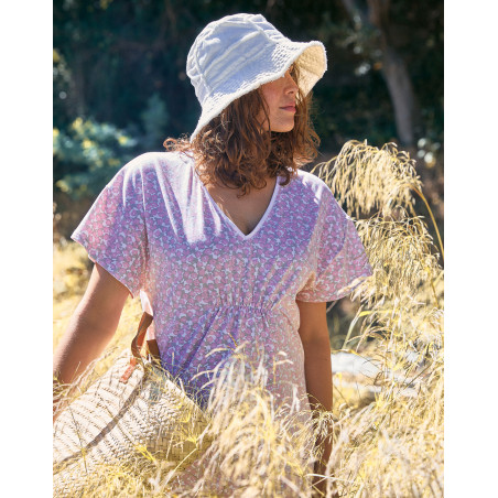 Cotton Nightdress CALISSON 901 Pink | Lingerie le Chat
