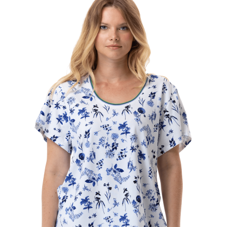 Cotton Pyjama BLOOM 902 Blue