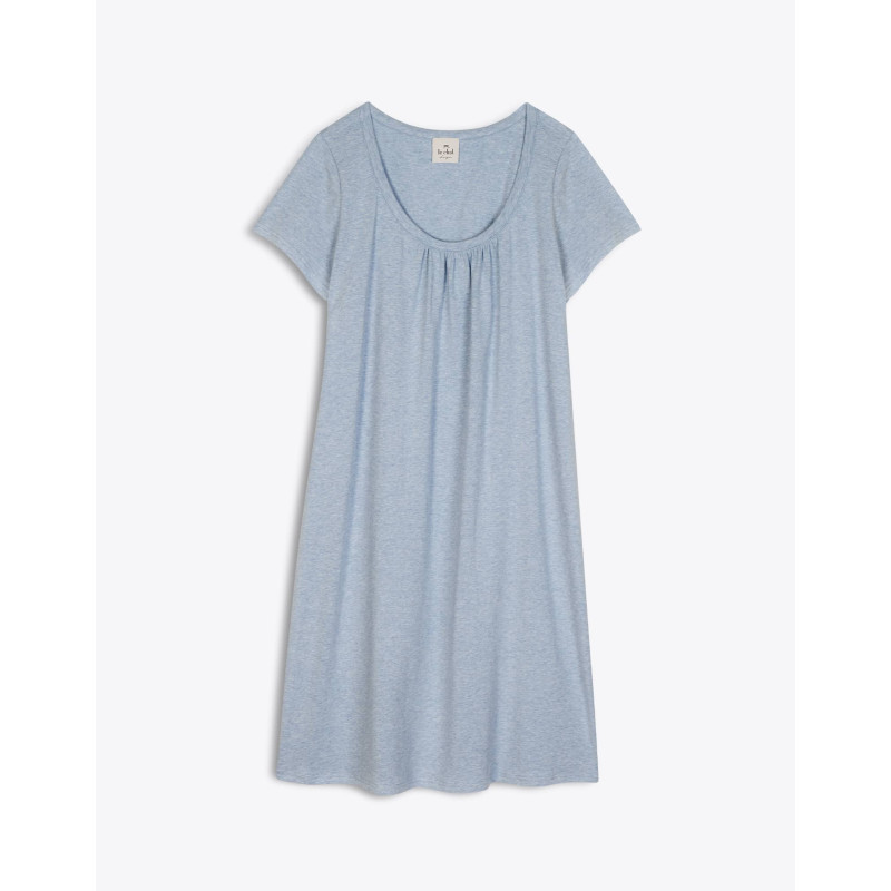 Chemise de nuit SMOOTHIE 801RL Bleu Chine - Lingerie Le Chat Chemise de nuit SMOOTHIE 801RL Bleu Chine - Lingerie Le Chat