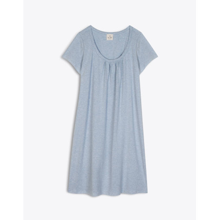 Nightdress SMOOTHIE 801RL China Blue - Lingerie Le Chat