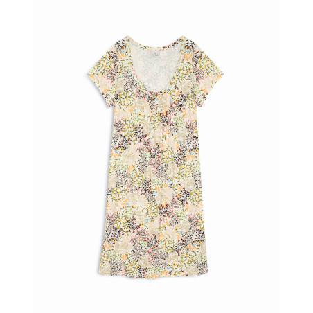 Nightdress SMOOTHIE 801RL Flower print - Lingerie Le Chat