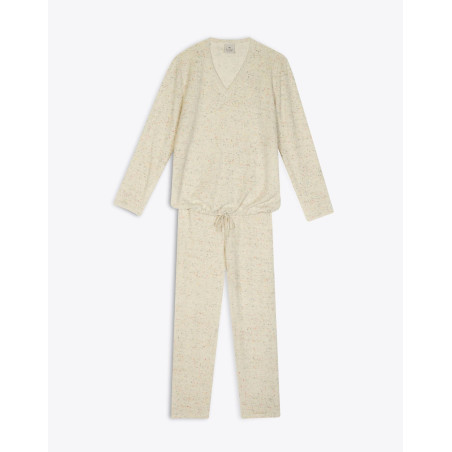 Jogging FENG SHUI 302RL Ecru pucé - Lingerie Le Chat