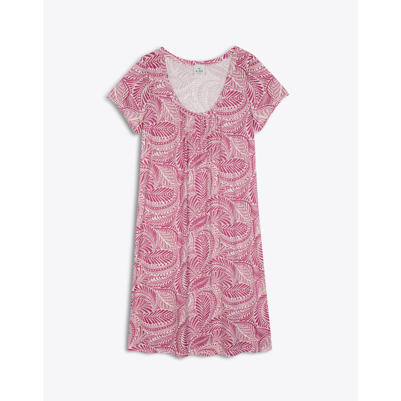 Nightdress SMOOTHIE 801RL Blackcurrant - Lingerie Le Chat