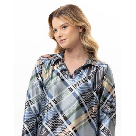 Viscose nightdress BRADLEY Multicolor | Lingerie le Chat