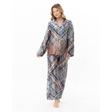 Jersey pyjamas BRADLEY Navy Blue | Lingerie le Chat