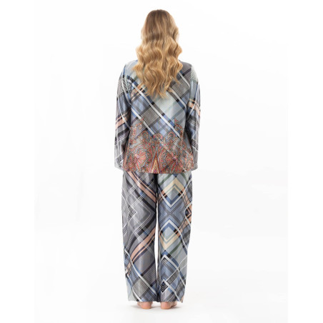 Jersey pyjamas BRADLEY Navy Blue | Lingerie le Chat