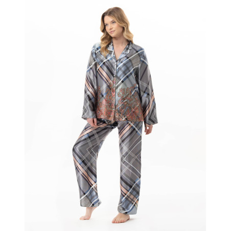 Jersey pyjamas BRADLEY Navy Blue | Lingerie le Chat