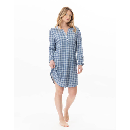 Modal cotton nightdress CLUB Sky | Lingerie le Chat