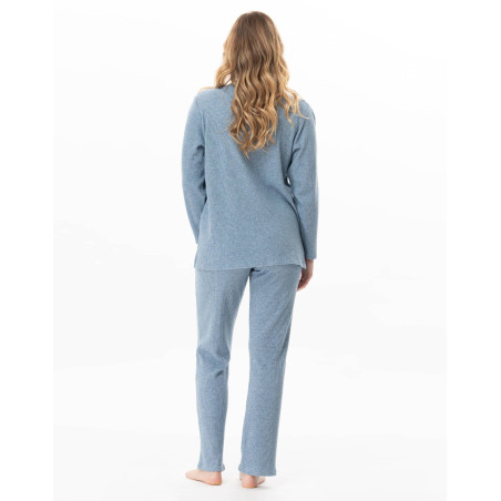 Ensemble homewear en maille tricot lurex CLUB Ciel | Lingerie le Chat