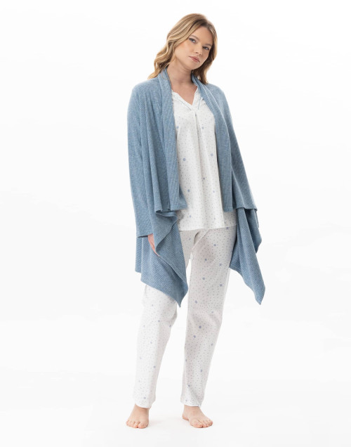 Veste en maille tricot lurex CLUB Ciel | Lingerie le Chat