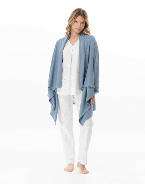 Veste en maille tricot lurex CLUB Ciel