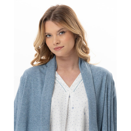 Veste en maille tricot lurex CLUB Ciel | Lingerie le Chat