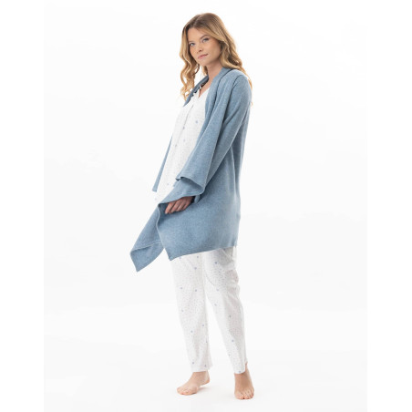 Veste en maille tricot lurex CLUB Ciel | Lingerie le Chat