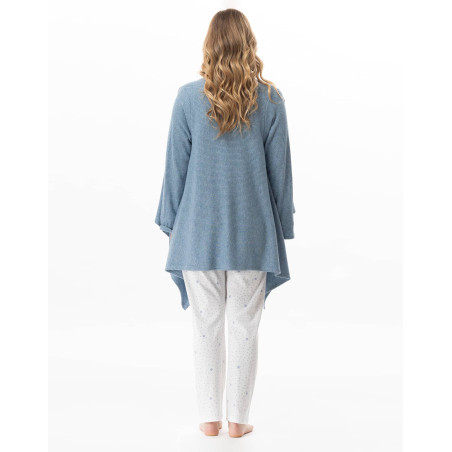 Veste en maille tricot lurex CLUB Ciel | Lingerie le Chat