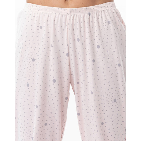 Cotton pyjamas COSY Pink/Grey | Lingerie le Chat