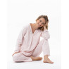 Pyjama en coton COSY Rose/Gris