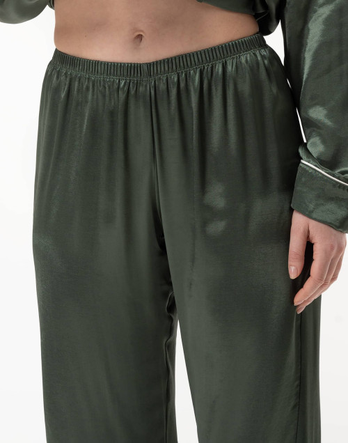 Button-down pyjamas in viscose DARCY Lichen