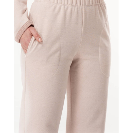 Ensemble homewear en molleton lurex ECLAT Rose | Lingerie le Chat
