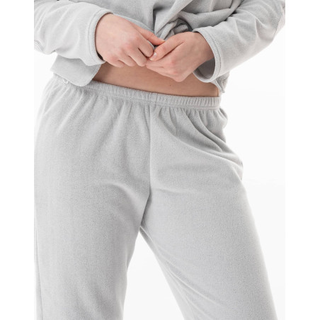 Microfleece homewear set FLOCON China Grey | Lingerie le Chat