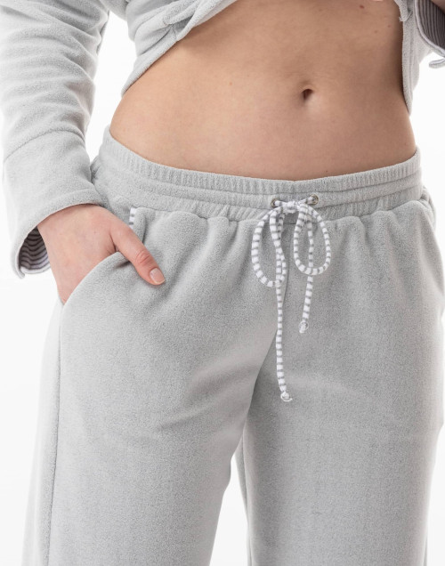 Microfleece button-down homewear set FLOCON China Grey