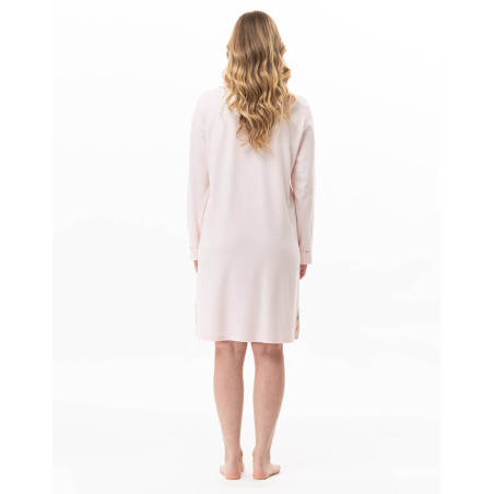 Chemise de nuit en coton GEORGIA Rose | Lingerie le Chat