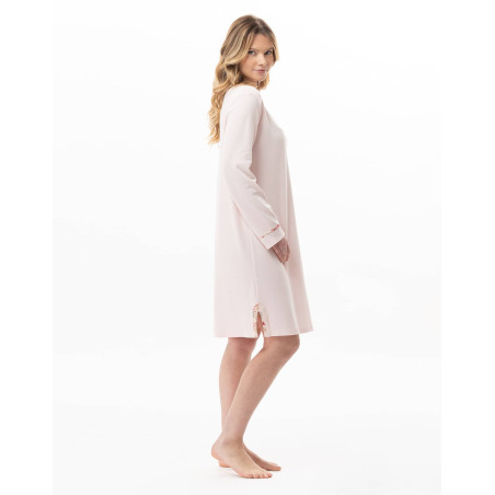 Chemise de nuit en coton GEORGIA Rose | Lingerie le Chat