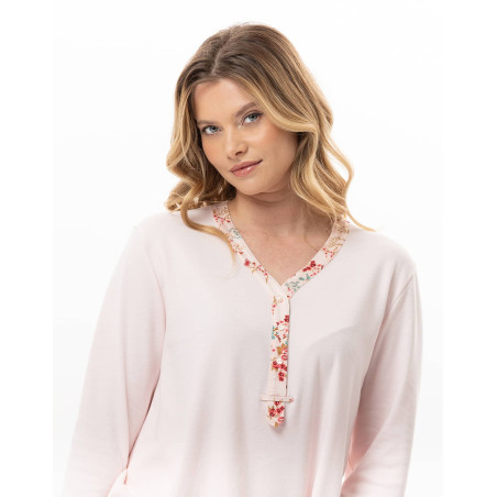 Pyjama en coton GEORGIA Rose | Lingerie le Chat