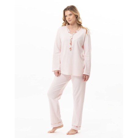 Pyjama en coton GEORGIA Rose | Lingerie le Chat