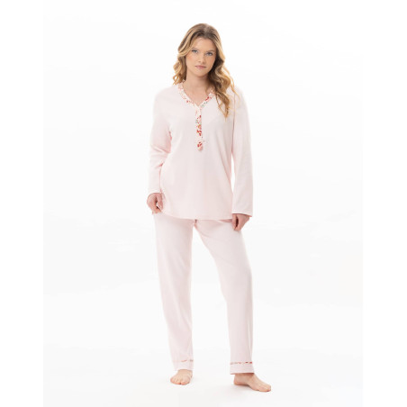 Cotton pyjamas GEORGIA Pink | Lingerie le Chat