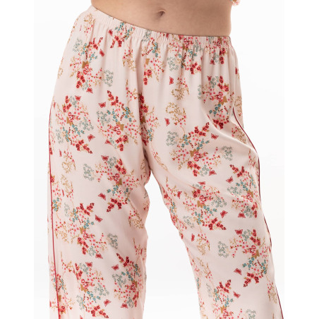 Pyjama en viscose GEORGIA Multicolore | Lingerie le Chat