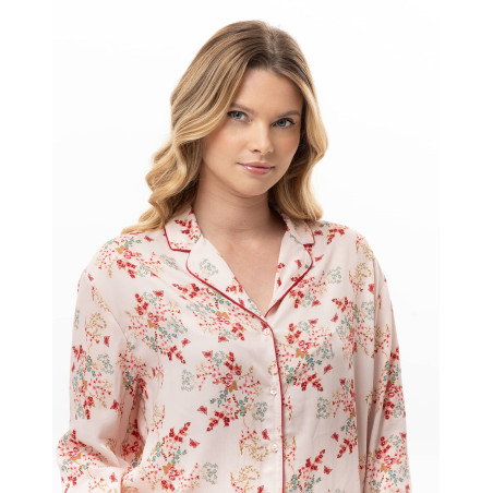 Viscose button-down pyjamas GEORGIA Multicolor | Lingerie le Chat